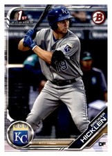 2019 Bowman Prospects #BP72 Brewer Hicklen - KC Royals Baseball Card {NM-MT}