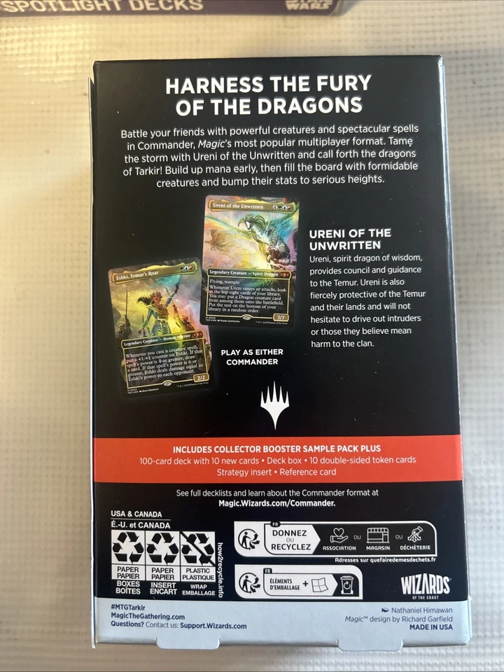 Tarkir: Dragonstorm Commander Deck - Temur Roar MTG Brand New Sealed - Image 2 of 3