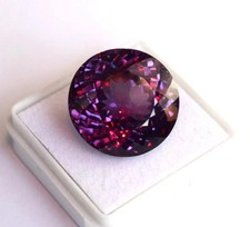 9.59 Ct Natural AA CERTIFIED Alexandrite Color Change Round Cut Loose Gemstone