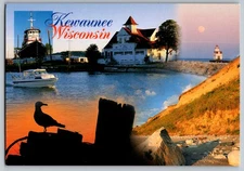 Postcard - Kewaunee Wisconsin Harbor