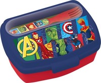 Tatatway Avengers Brotdose Mit Besteck – Lunchbox FüR Kinder