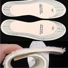 Warme beheizte Einlegesohlen f&uuml;r Winter Schuhe dick atmungsaktiv