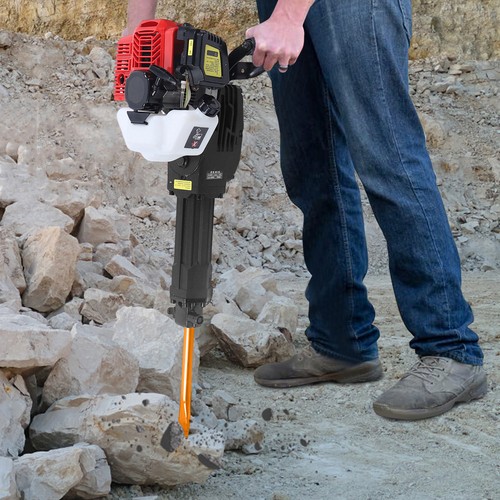 52cc Demolition Jack Hammer Concrete Breaker Drill w/ 2 Chisel Gas-Powered US - 第 24/24 張圖片