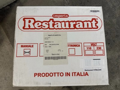 Imperia Restaurant Stainless Steel Manuale Pasta Machine