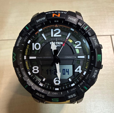 Casio PRO TREK PRT-B50-1JF Bluetooth Quad Sensor Outdoor Watch Box Japan
