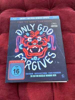Only God Forgives   Limited 2 Disc Blu ray Special Edition | OOP | mit Fanposter