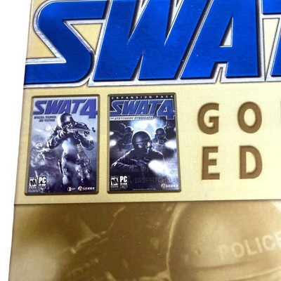 希少 SWAT4 gold edition SWAT 4: Gold Edition (PC, 2006) for sale online | eBay
