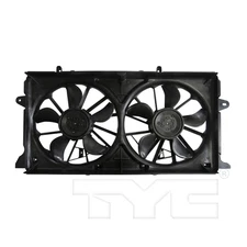 Dual Radiator & Condenser Cooling Fan Assembly for 14-19 Chevy Silverado Pickup