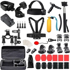 60-in-1 Action Camera Accessories Kit for GoPro Hero 13-4 Insta360 DJI Osmo