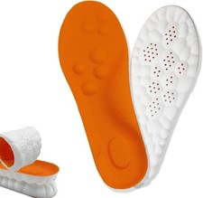 2026 New Steppers Insoles for Men  Women,4D Cloud Massage Memory Foam Insoles w