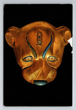 6x4" Postcard Egyptian Museum, Cairo Egypt - Robe Ornament, Tutankhamun
