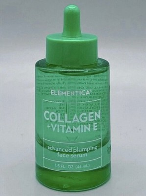 Elementica Collagen + Vitamin E Advanced Plumping Face Serum 1.5 fl. Oz.