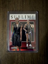 2026 Panini WNBA Prizm A'Ja Wilson SUBLIME RED PRIZM SP - #'d 31/99 (CL2)