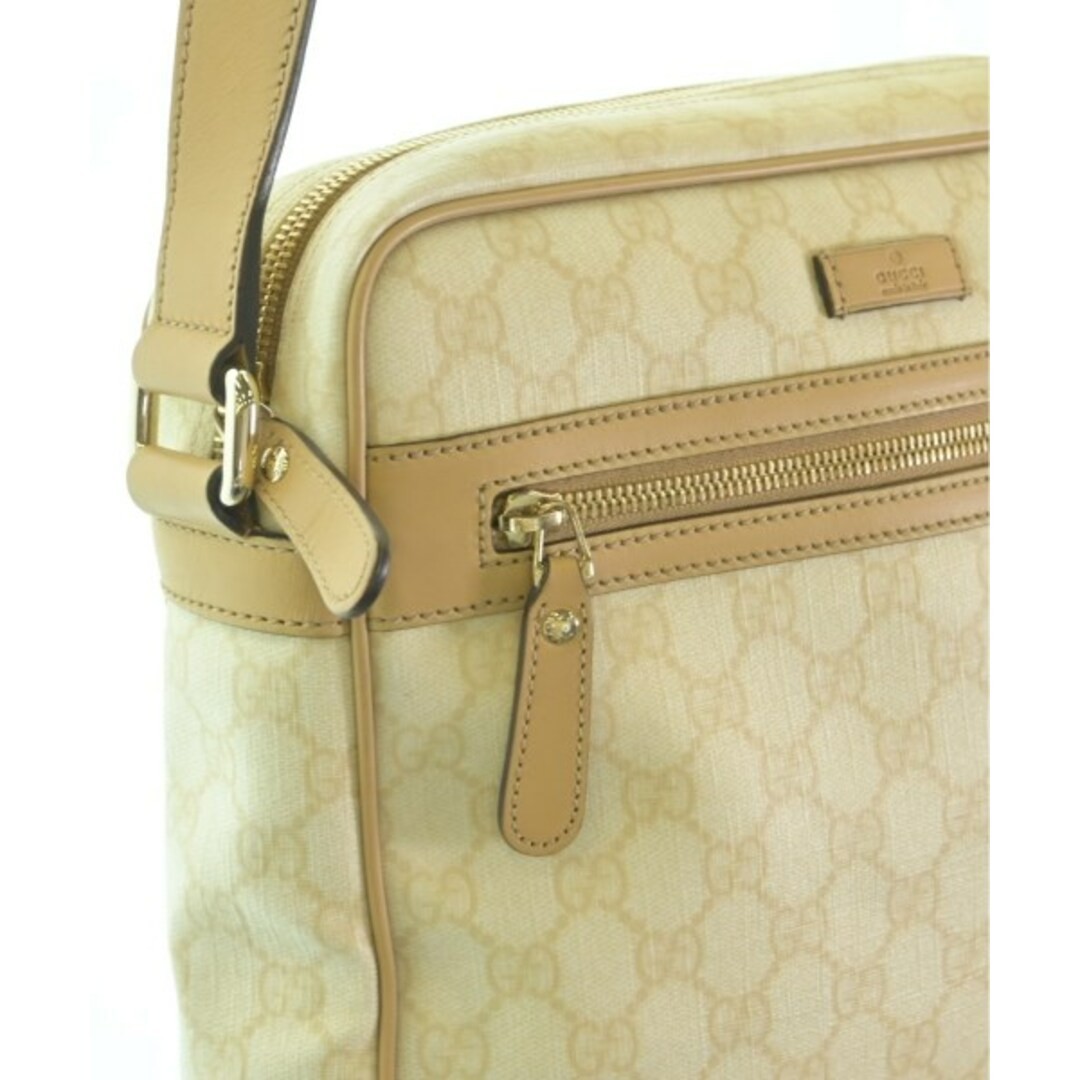 Gucci Women's Shoulder Bag White Beige Pattern Used Free Shipping thumbnail 7