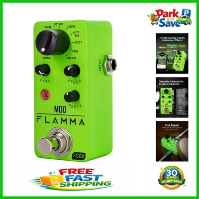 Versatile Mini FC05 Modulation Pedal - Compact and Full of Sound Options