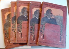 Antichi Libretti Delle Opere di Giosuè Carducci