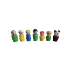 Vintage Little People Mom Dad Girl Boy Grandma Grandpa