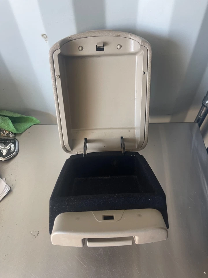 2007 - 2012 Hyundai Veracruz центральной консоли крышка подлокотника кожи бежевый OEM - Изображение 2 из 4