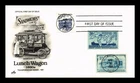 US COVER LUNCH WAGON TRANSPORTATION SERIES FDC COMBO ARTCRAFT