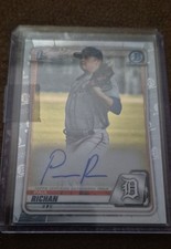 2020 Bowman Chrome - Prospect Autographs Paul Richan #CPA-PR (AU, RC)