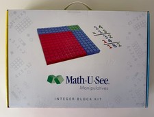 Math U See Manipulatives Integer Block Set Almost Complete Read Desc.