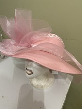 NWT Beautiful Pink Church Hat / Dress Hat by Charm