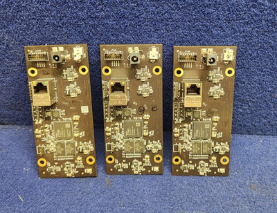 Lot of 3 ZYNQ XILINX XC7Z020 FPGA Development Board V02 S3 21-00054