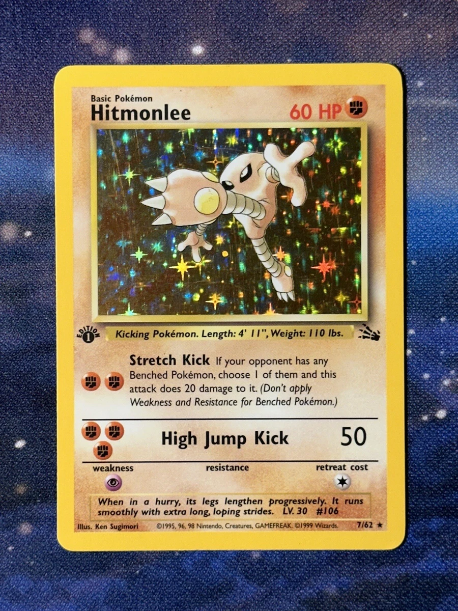 Hitmonlee 7/62 Fossil for sale | eBay