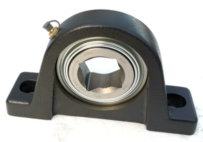 Premium 1-1/2'' Square Bore G W211PPB3 DiscHarrow Bearing Pillow Block HEAVY DUTY