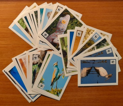 COOP - WWF - LOTTO DI 34 FGURINE - Foto 2 di 2