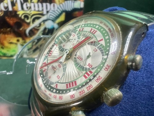 Swatch Relojes Pulsera Hombre Mujer de Cuarzo Tira Lote 4 Relojes Vintage - Imagen 9 de 19