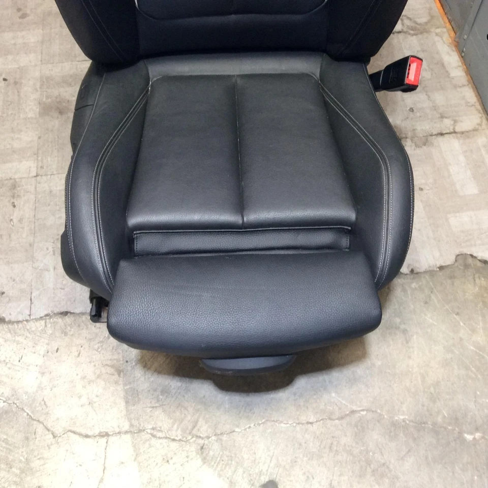 2017-2020 BMW 440i Passenger Seat Black Leather Lcl8 Electric 2 Door Coupe OEM Foto 2 de 4