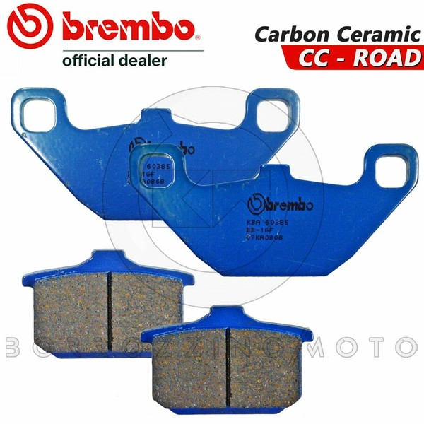 4 BremsbeläGe Vorne Brembo Kohlenstoff Ceramic 07KA0808 Kawasaki Zx 1100 1985-image