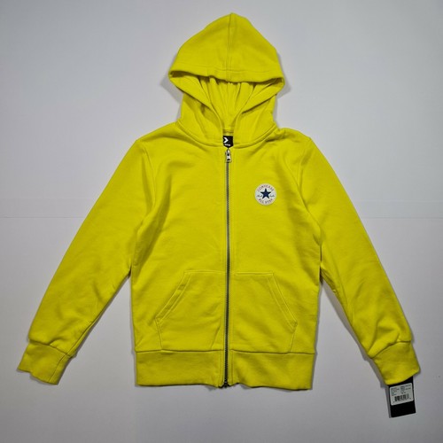 Converse Junior Chicos Amarillo Manga Larga Jersey Sudadera con cremallera  completa 8-10 años de edad | eBay