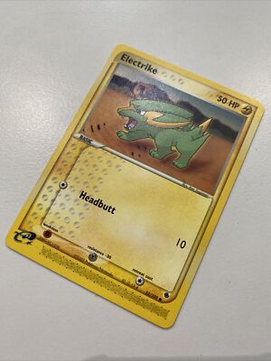 Electrike 52/109 Non-Holo EX Ruby & Sapphire Pokemon Card - Near Mint ...