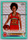 2022 Topps Chrome McDonald's All American Basketball Aqua Wave Refractor Ruby Whitehorn #96