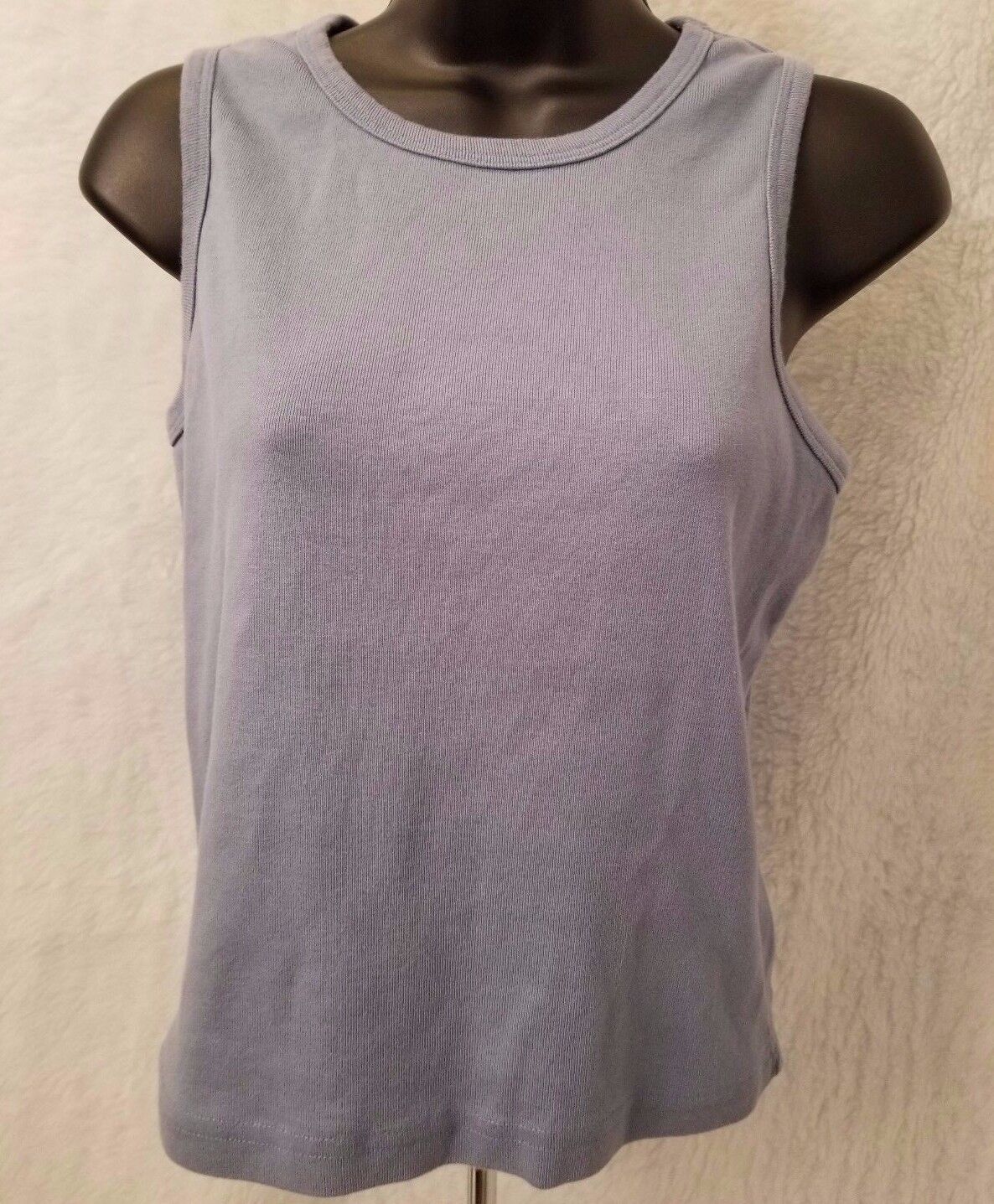 Maurices Shirt Tank Top Blouse Size L Womens Blue - image 1