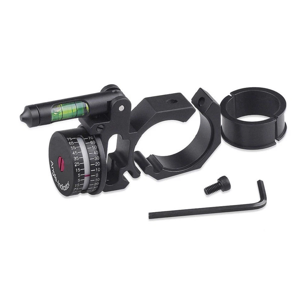 1"/30mm Ring Angle Degree Indicator (ADI/ACI) Scope Mount w/Bubble Level 4 Rifle - Image 3 of 4