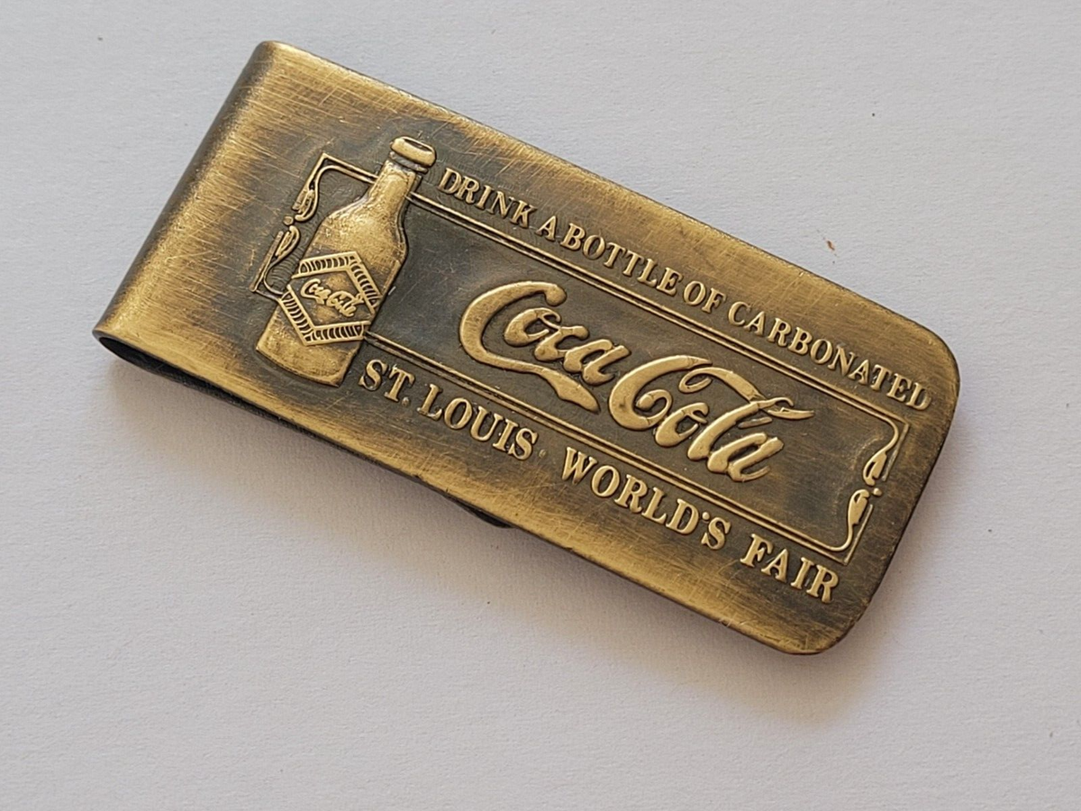Coca-Cola セントルイス万博 マネークリップ Coca-Cola セントルイス