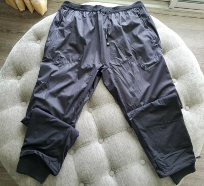 Nike Men's Swift Shield Slim Fit Running Pants Size L CU7857-010