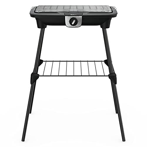 Barbecue électrique portable sur pieds pour vos repas conviviaux au jardin