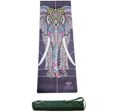 NIRVANA Pro Yoga MAT Large 72in x 26 in x 4.5mm Thick Non Slip Yoga Mat with Bag