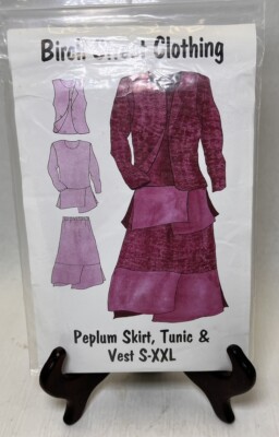 Peplum Skirt, Tunic and Best . S-xxl