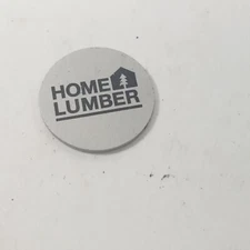 Home Lumber Golf Ball Marker Coin
