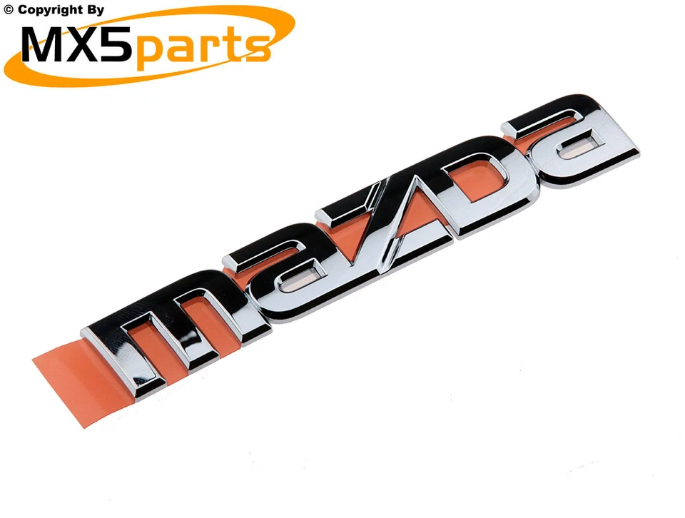 MX5 Rear Boot Lid Mazda Badge Emblem Genuine Mazda MX-5 Mk3 3.5 3.75 NC 2005>15