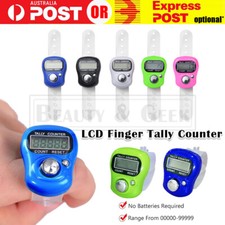1-20PCS Digital LCD Electronic Golf Finger Hand Ring Knitting Row Counters Tally