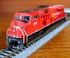 Kato 176-5602 N Gauge EMD SD90/43MAC diesel loco in Canadian Pacific livery