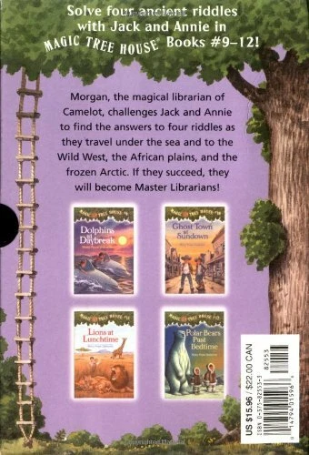  Magic Tree House Boxed Set, Books 9-12: Dolphins at Daybreak,  Ghost Town at Sundown, Lions at Lunchtime, and Polar Bears Past Bedtime:  9780375825538: Mary Pope Osborne, Sal Murdocca: Books