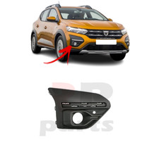 Für Dacia Sandero Stepway 21 - Neu Vorne Stoßstange Seite Gitter Pdc Loch Rechts