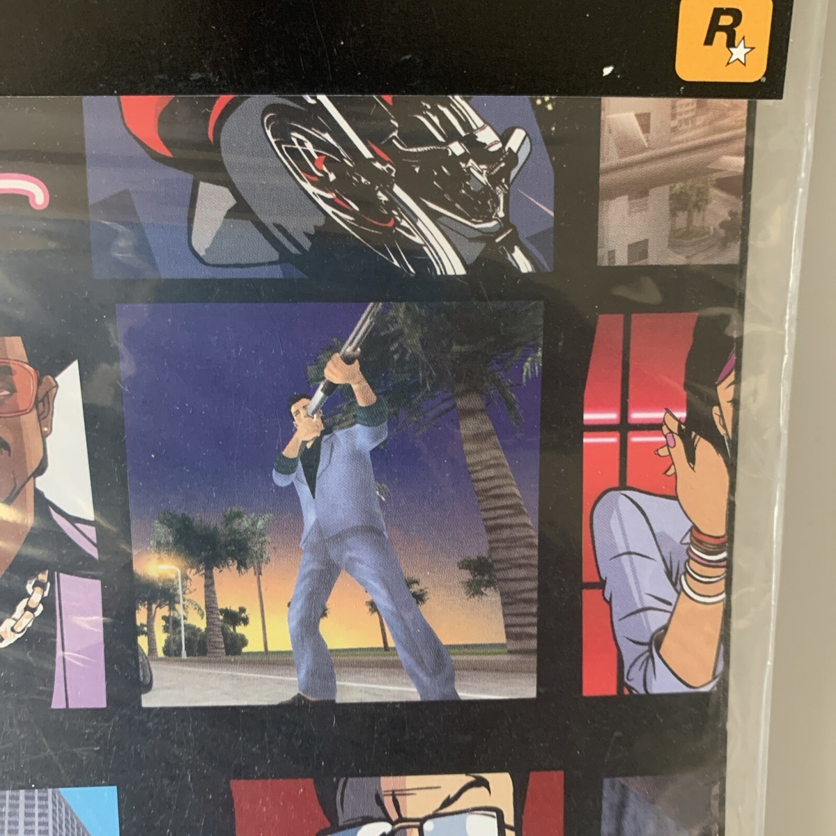 Vintage Grand Theft Auto Double Pack Gift Wrap 🎁 Vice City GTA 3